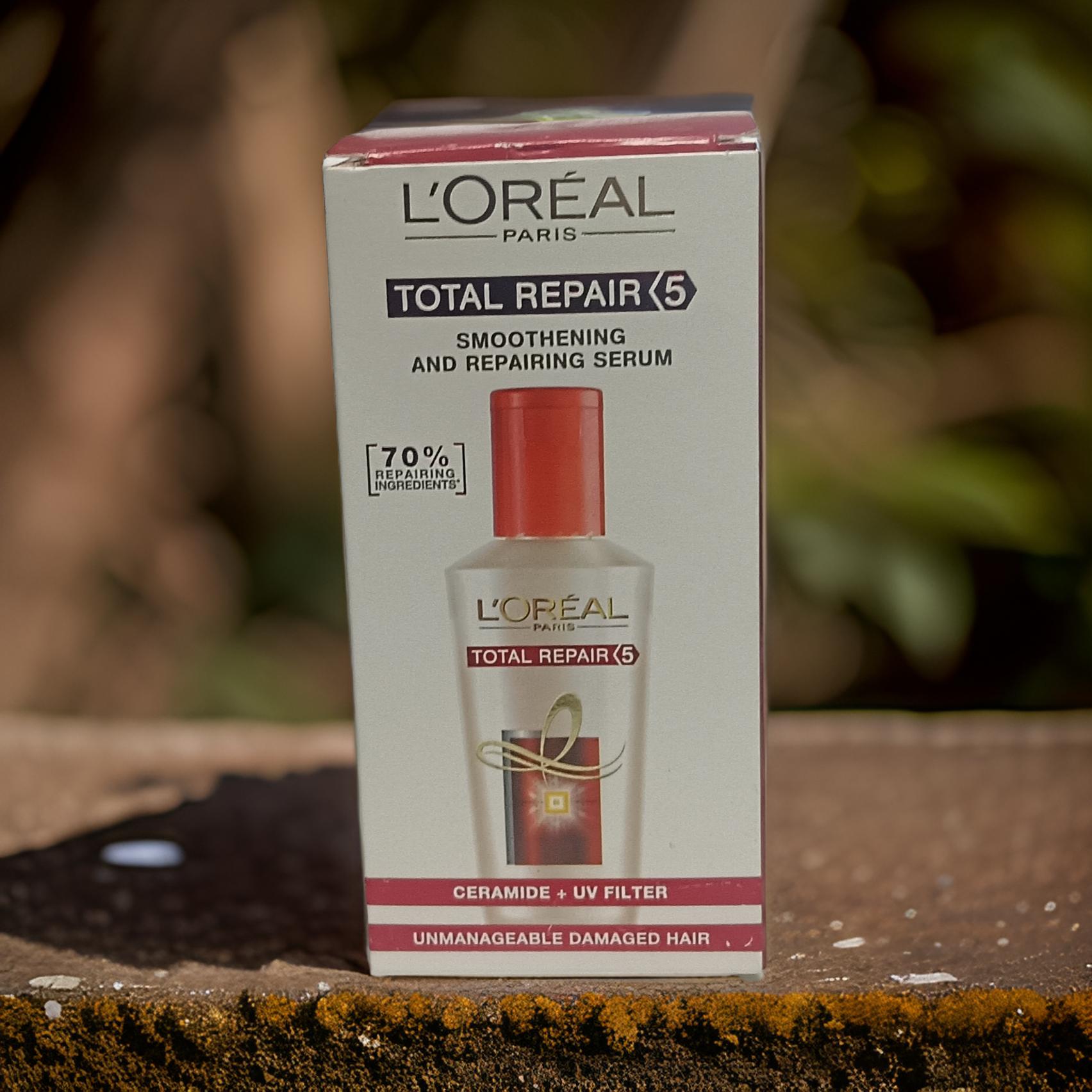 loreal total repair smoothening and repairing serum 40ml