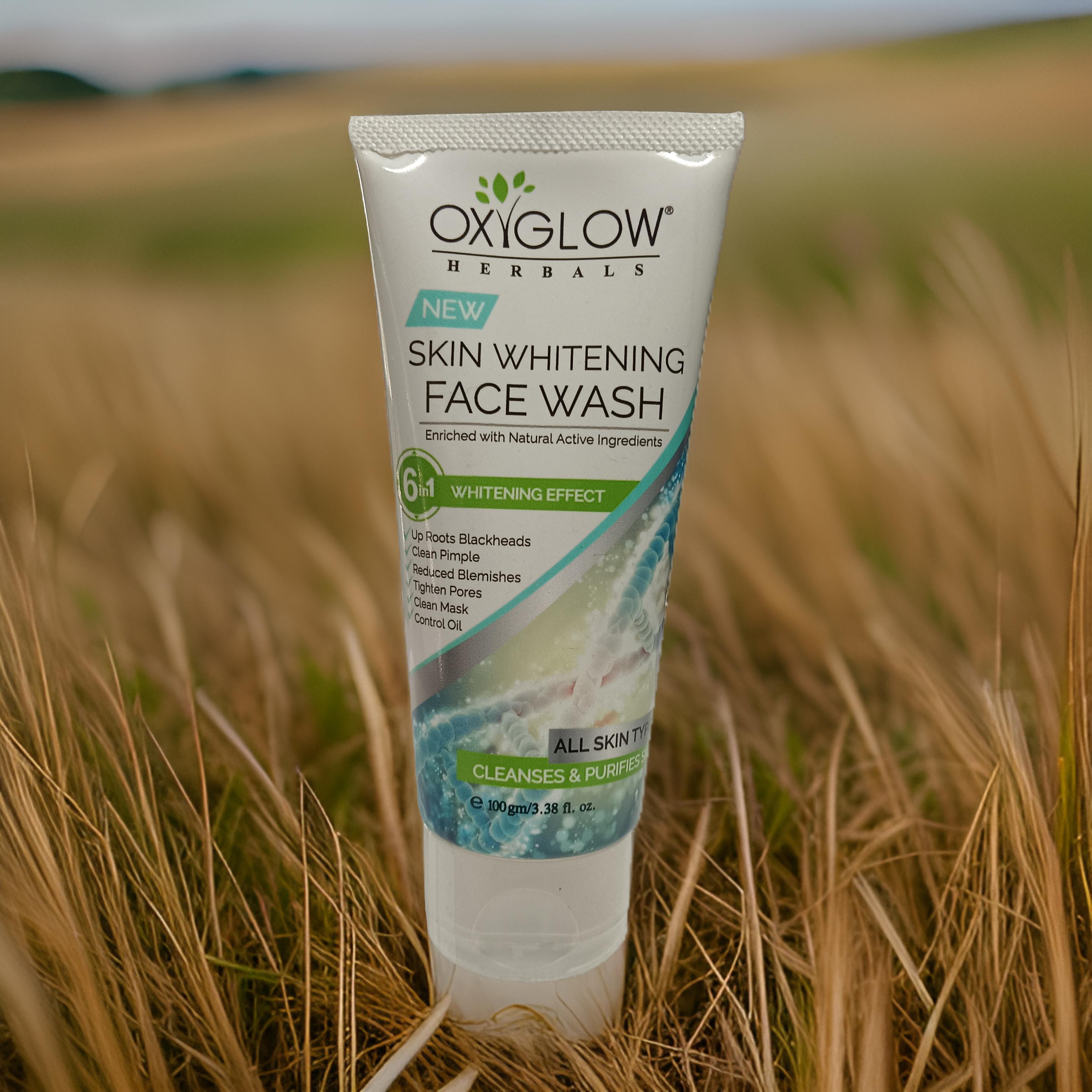 OXYGLOW HERBALS Skin Whitening Face Wash 100ml