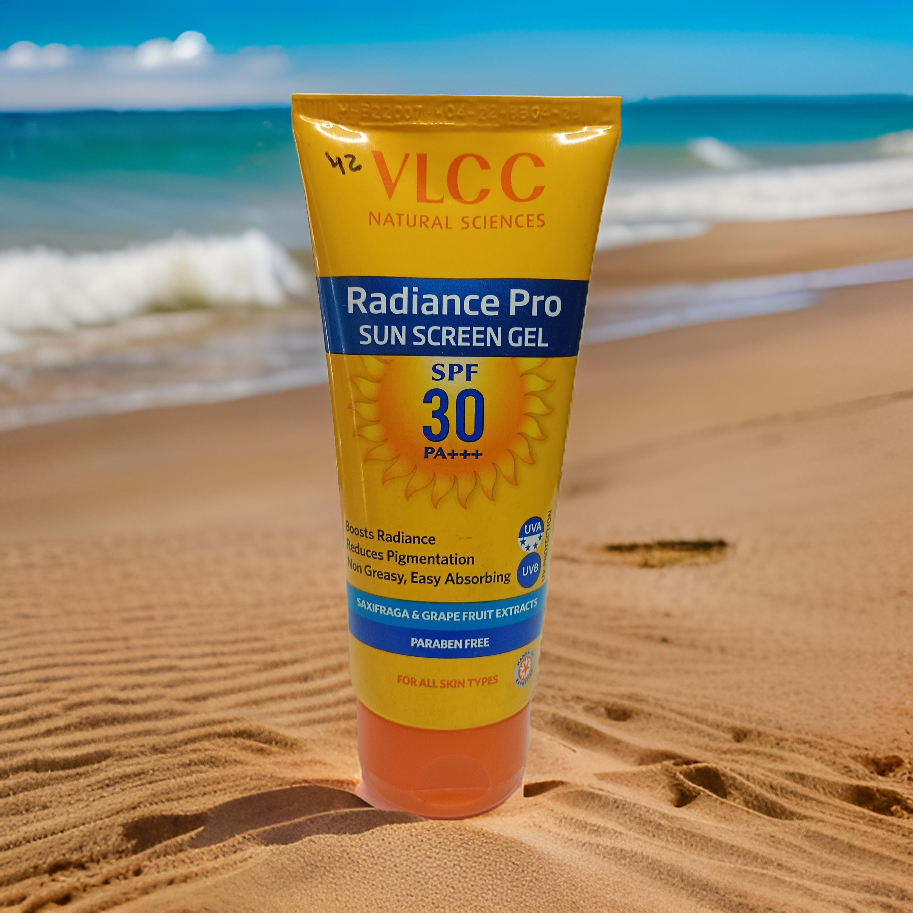 VLCC Radiance Pro SPF 30 PA+++ Sunscreen Gel - 100g