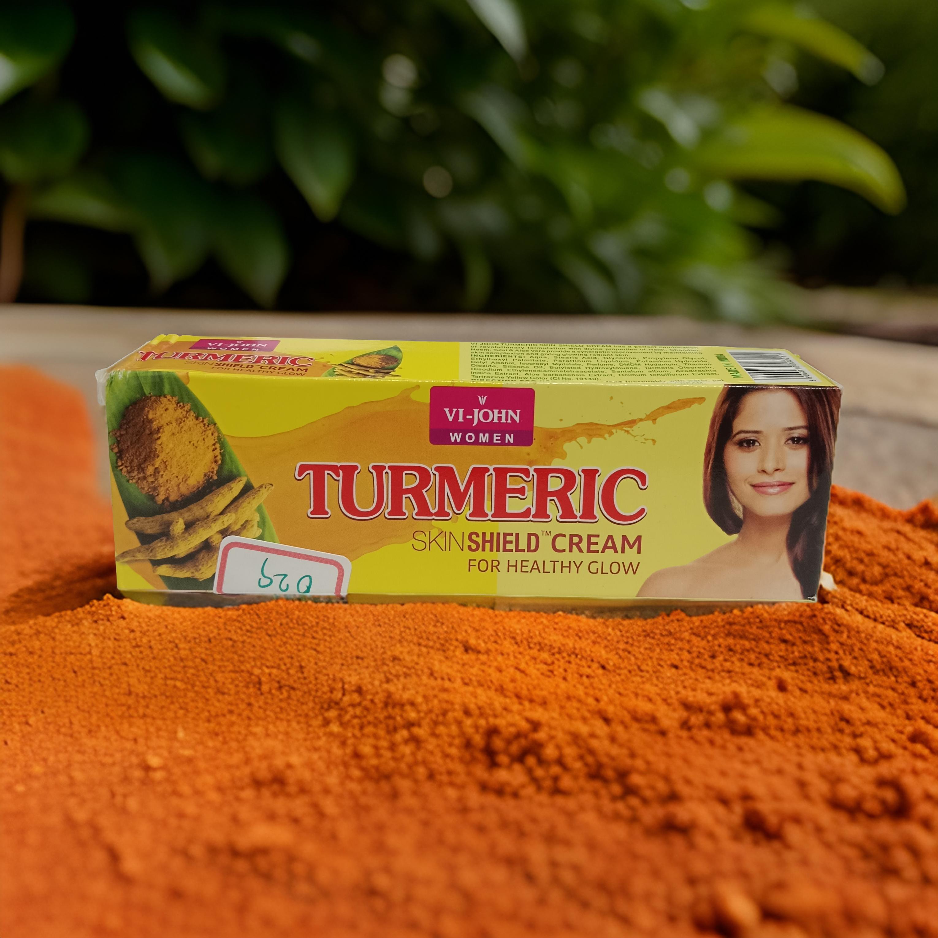 VI-JOHN TURMERIC CREAM 50GM PACK OF 12 (50 g)