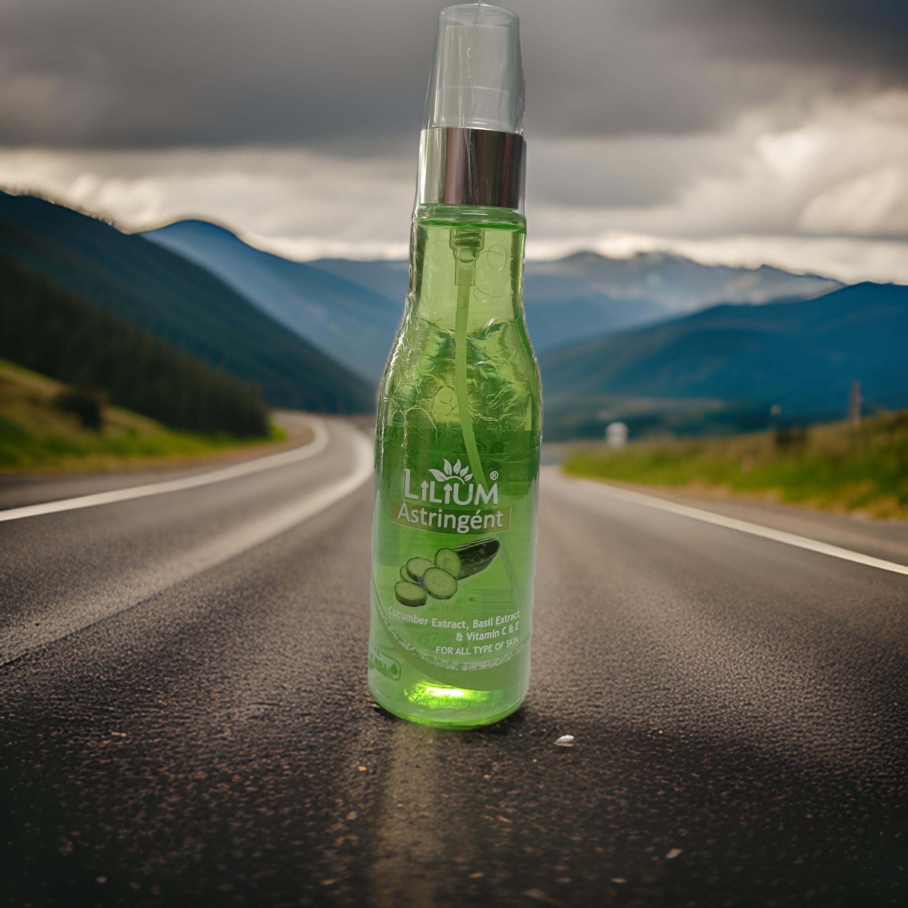 Lilium Herbal Cucumber Skin Toner For Glowing Skin