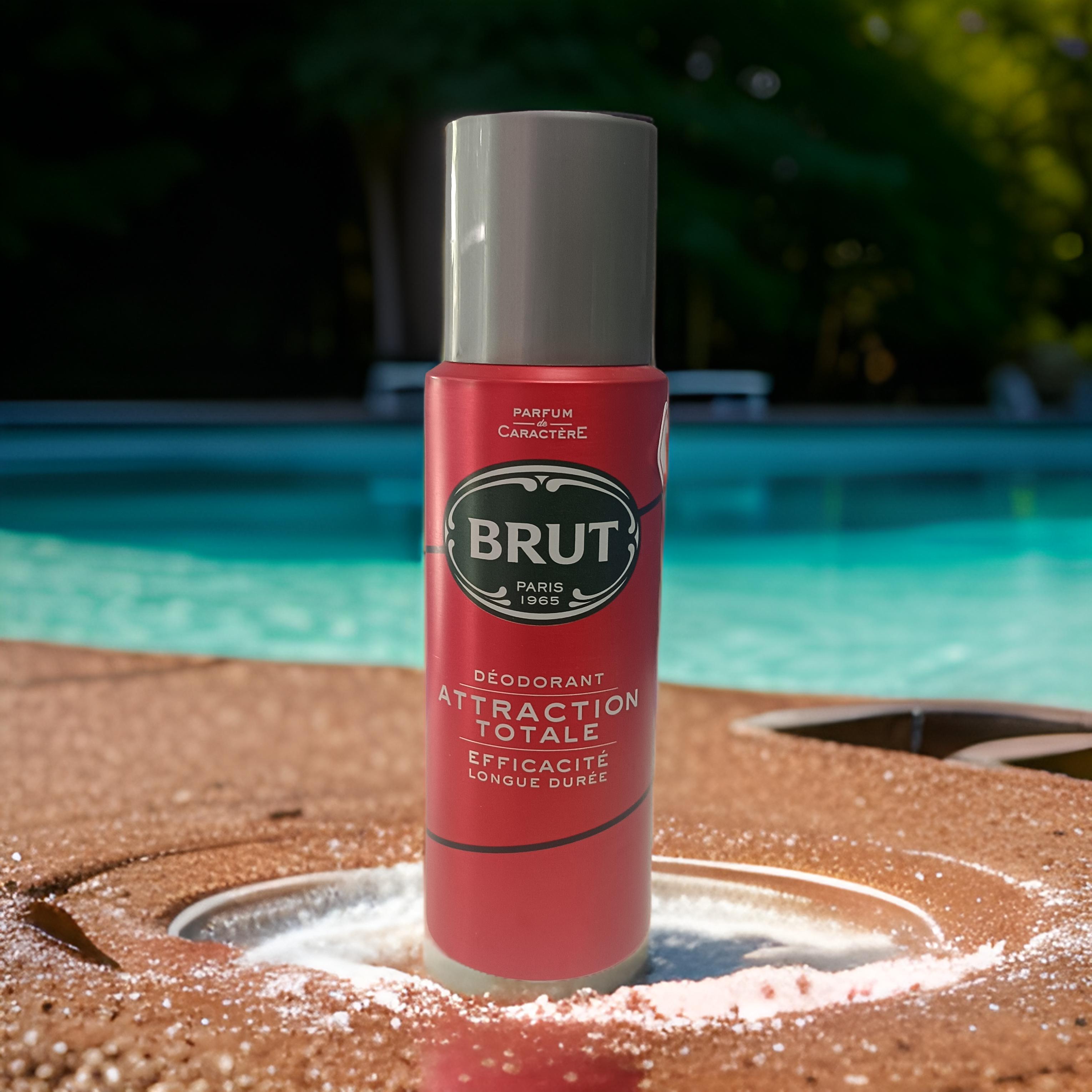 Brut Attraction Totale Deodorant Body Spray for Men 200ml