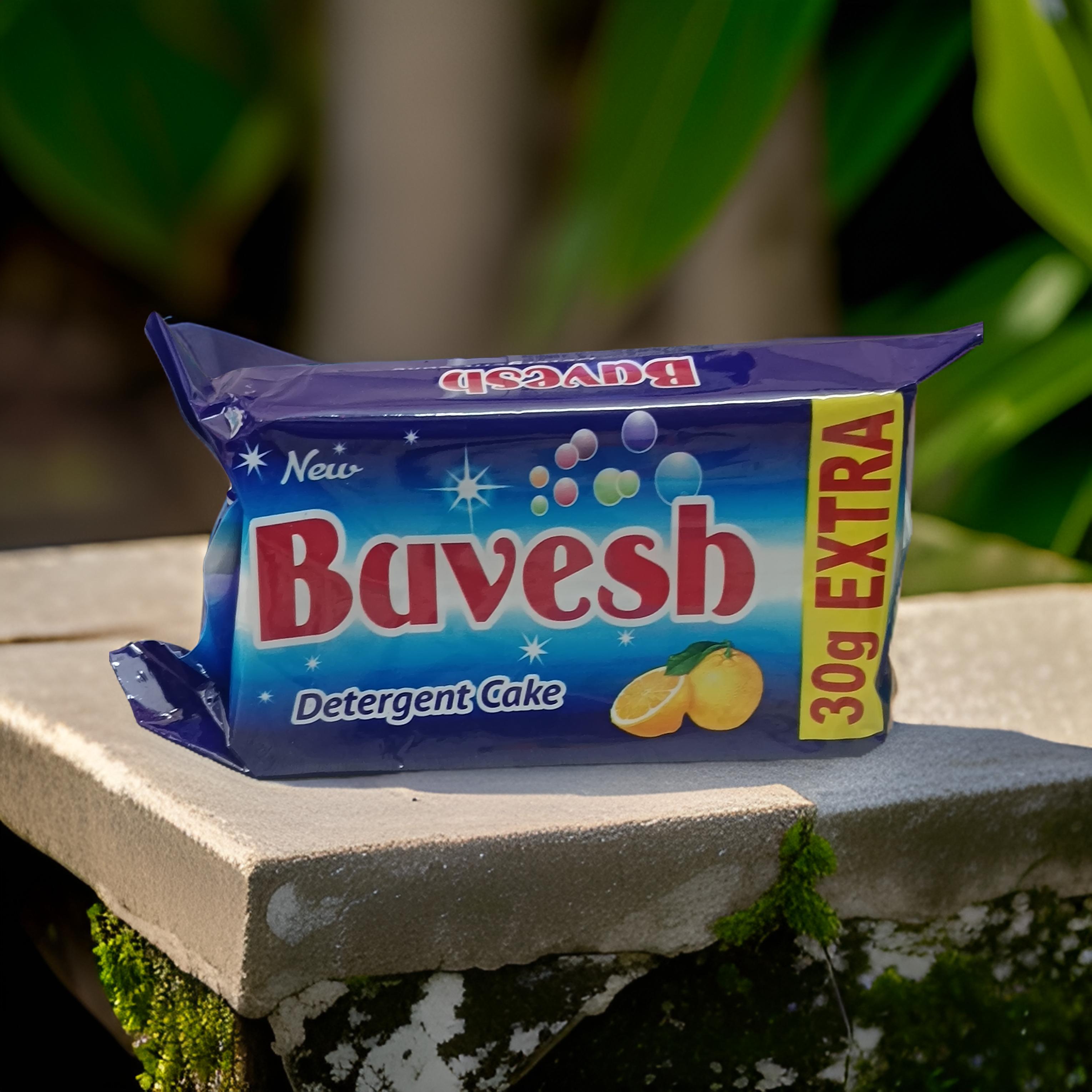 Buvesh Detergent Cake 150gm (pack of 1)