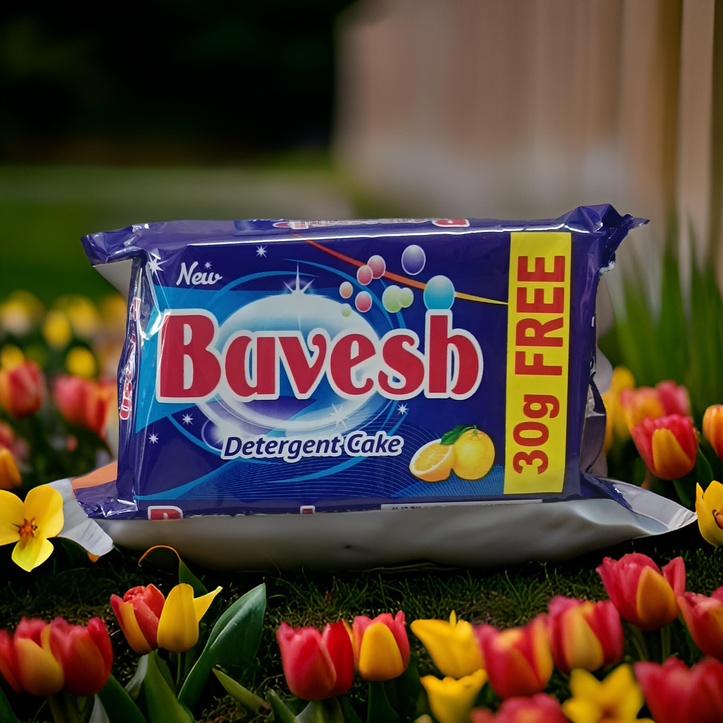 Bavesh Detergent Cake 250gm (pack of 1)