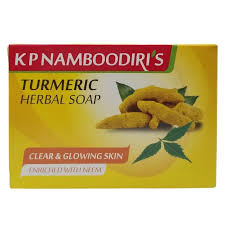 Kp Namboodiris Turmeric herbal soap75g