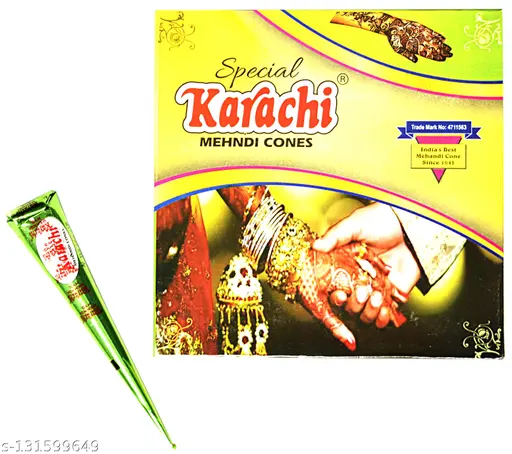 Special Karachi Mehndi Cones(25g)