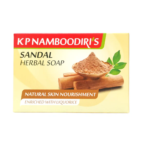 KP Namboodiri's Sandal Herbal Soap(75g)