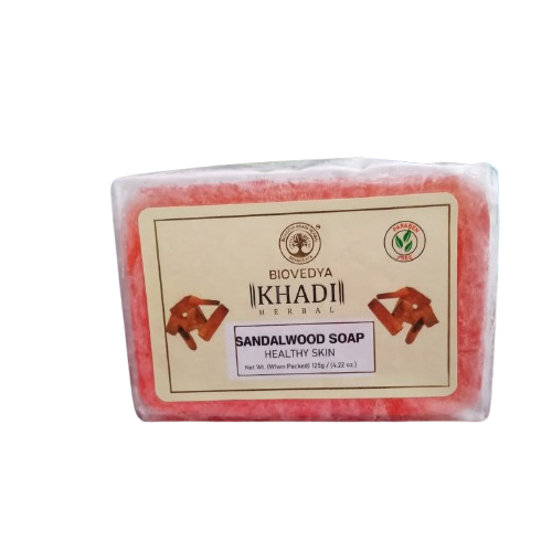 Biovedya Khadi Herbal Sandalwood Soap(125g)