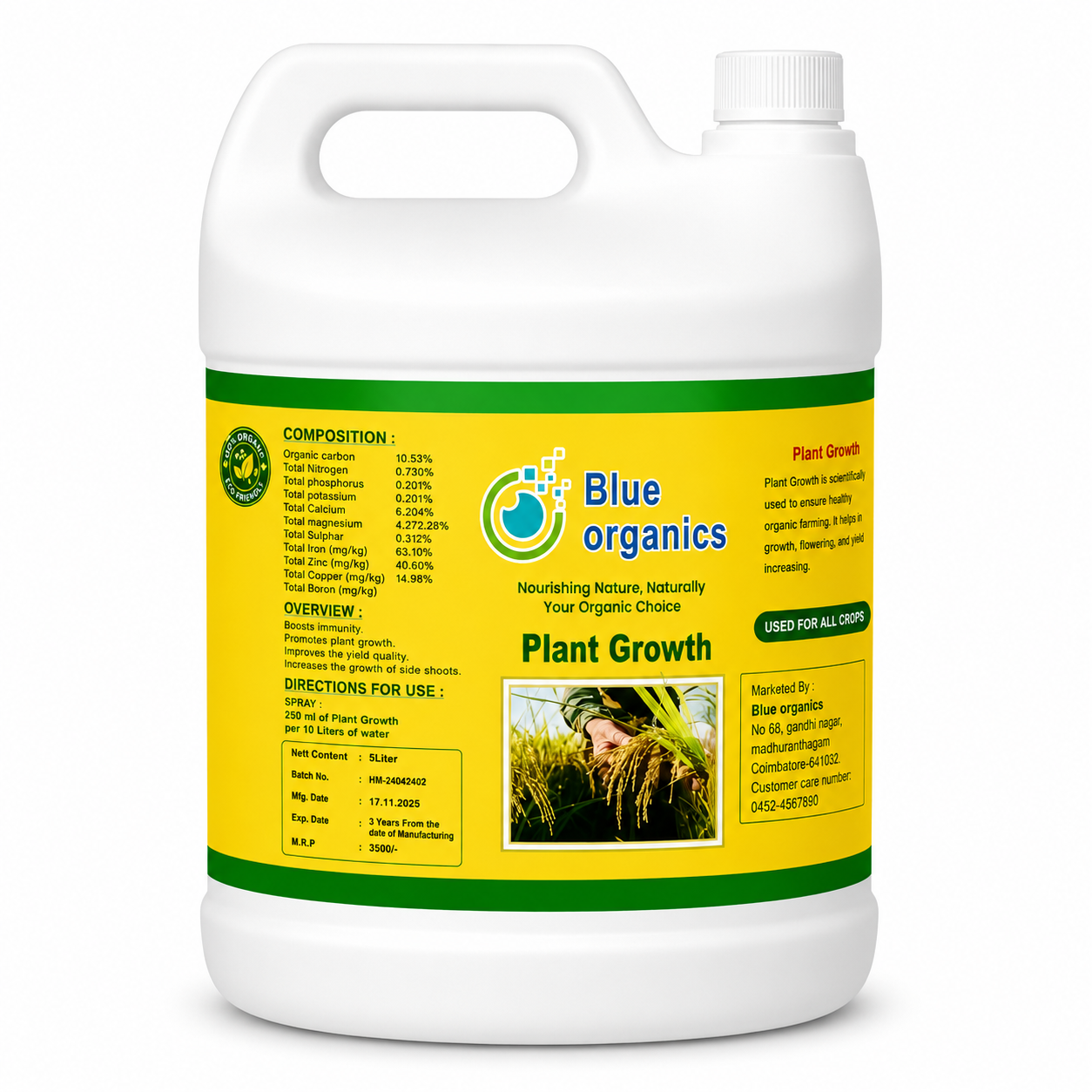 PLANT GROWTH 5 LTR